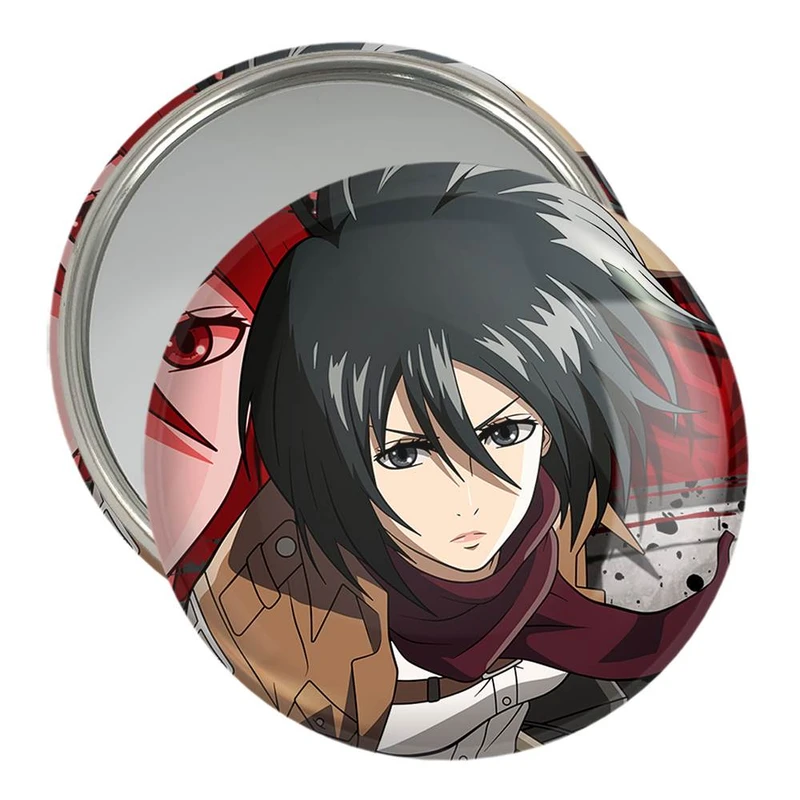 آینه جیبی خندالو مدل میکاسا اکرمن انیمه دختر  کد 12150