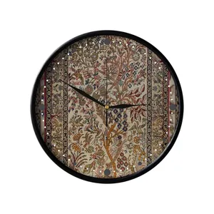 ساعت دیواری مدوپد طرح فرش اصفهان مدل C-Ghom008