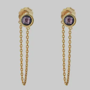 گوشواره طلا 18 عیار زنانه الن نار مدل ELME0598