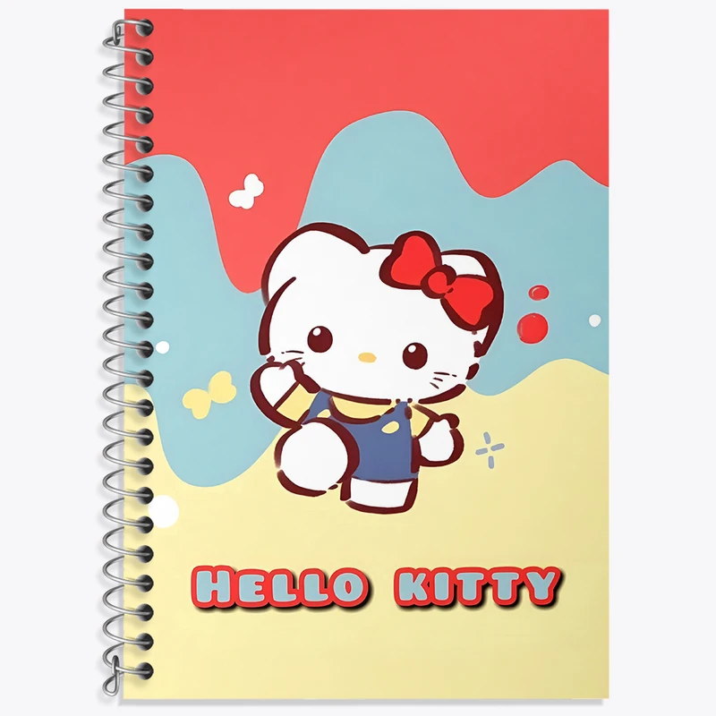 دفتر زبان 50 برگ خندالو مدل سه خط طرح هلو کیتی (Hello Kitty) کد N4191
