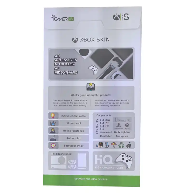 برچسب کنسول بازی ایکس باکس سری اس آیگیمر طرح جوکر مدل Skins0023 مجموعه 3 عددی