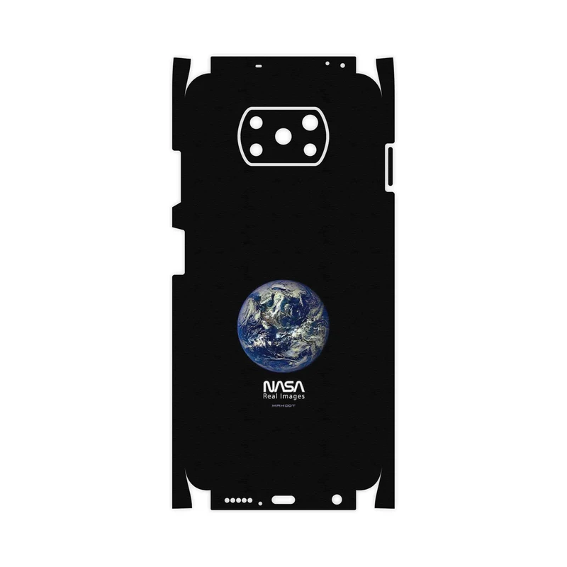 برچسب پوششی ماهوت مدل NASA Home Earth-FullSkin مناسب برای گوشی موبایل شیائومی Poco X3 NFC