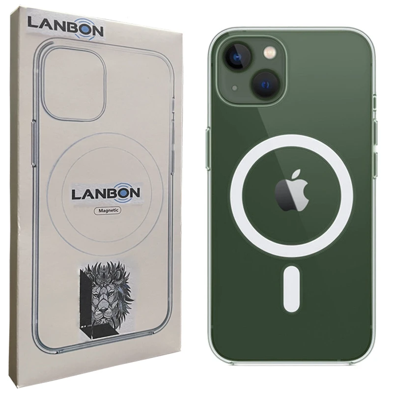 کاور لانبن مدل مگ سیف مناسب برای گوشی موبایل اپل iPhone 14