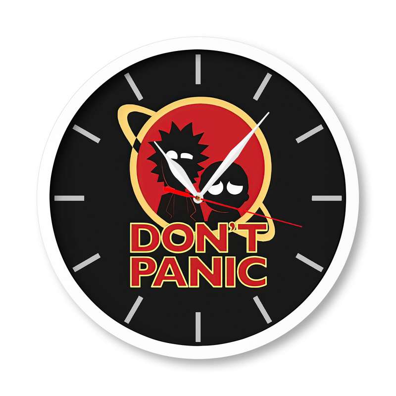 ساعت دیواری مدل ریک و مورتی کد 3302