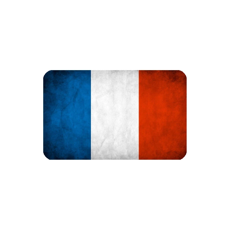 برچسب بدنه خودرو رایسان طرح پرچم فرانسه کد PA004 