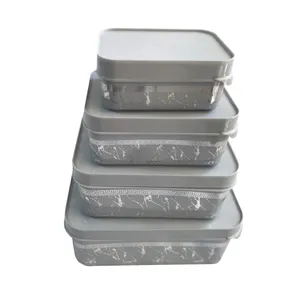 ظرف نگهدارنده مدل ماربل- 3 مجموعه 4 عددی