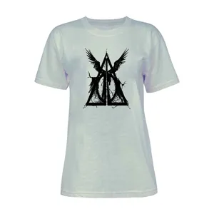 تی شرت آستین کوتاه زنانه مدل هری پاتر کد K123 T