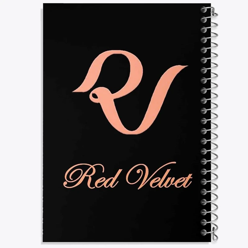 دفتر نقاشی 50 برگ خندالو مدل گروه رد ولوت Red Velvet کد 13023