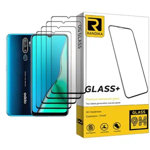 Randika Glass MIX004 Screen Protector For Oppo A9 (2020) Pack Of 4