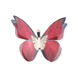 آویز گردنبند طلا 18 عیار زنانه مدل پروانه کد V08