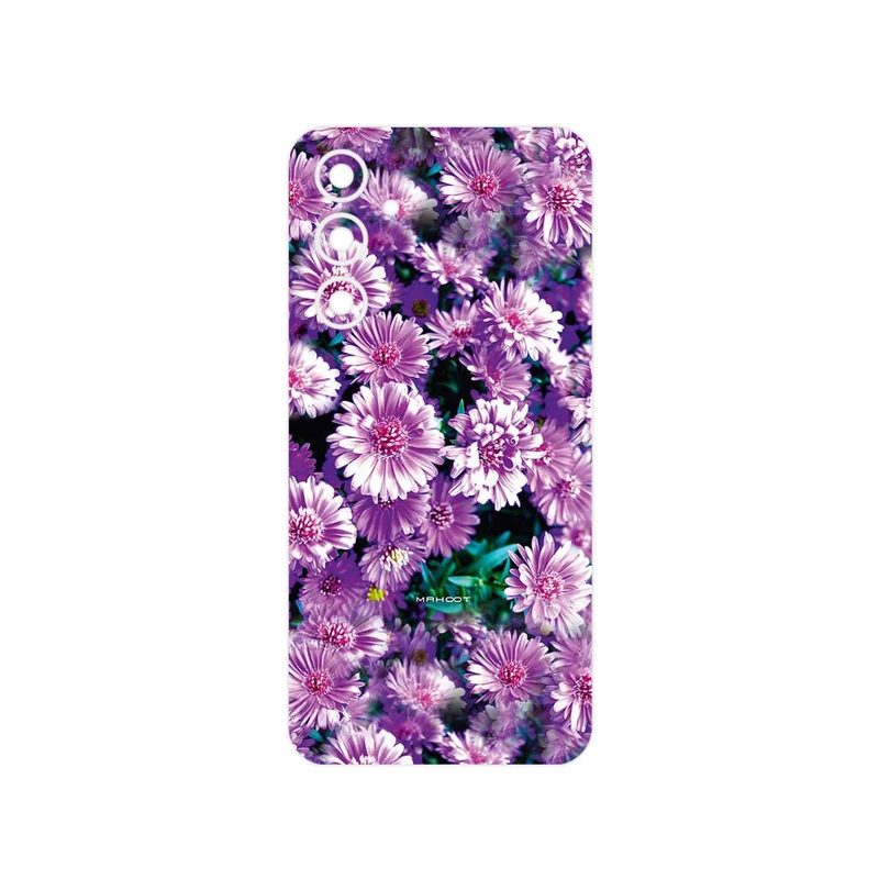 برچسب پوششی ماهوت مدل Purple_Flower مناسب برای گوشی موبایل سامسونگ Galaxy A54