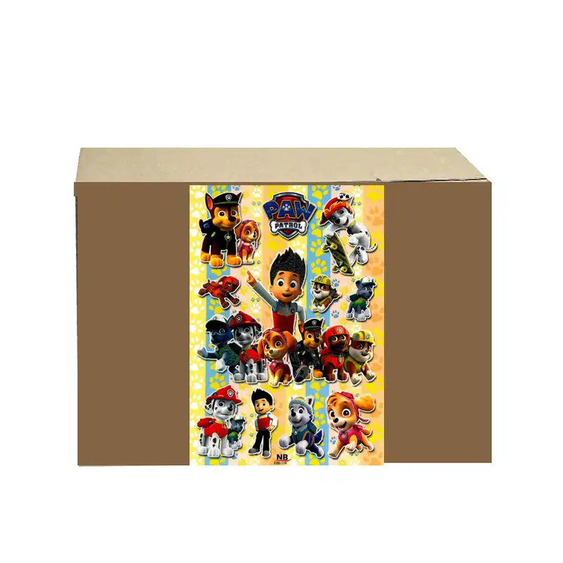 ست 3 تکه ظرف غذا کودک طرح سگ های نگهبان کد paw111