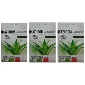 ماسک صورت کژدم مدل آلوئه ورا وزن 25 گرم بسته سه عددی