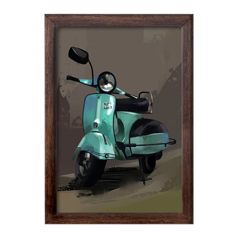 تابلو خندالو طرح موتور سیکلت (Motorcycle) کد F1268