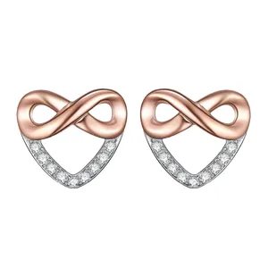 گوشواره نقره زنانه روژه مدل DSE010R