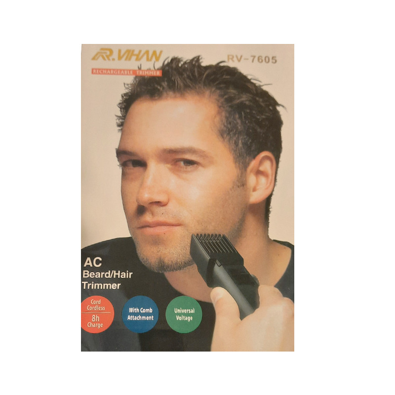 ماشین اصلاح موی سر و صورت آر ویهان مدل RV-7605 2022