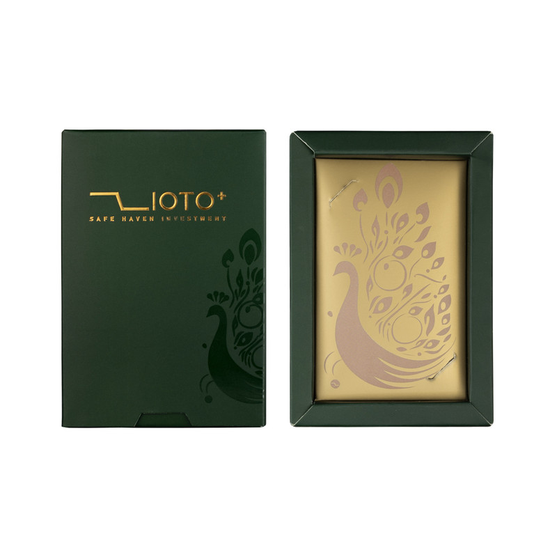 شمش طلا 999.9 عیار زیوتو مدل TON-1 - 3