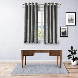 پرده مدل مخمل شانل s126 سایز 150x140 سانتی متر