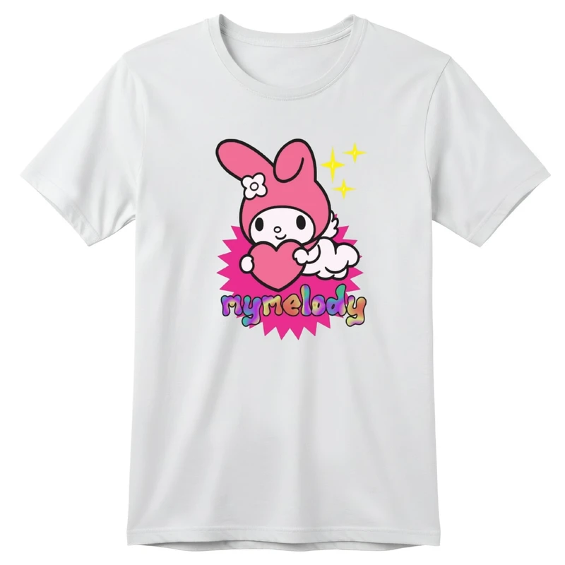 تی‌شرت آستین کوتاه بچگانه مدل ملودی کد v4 