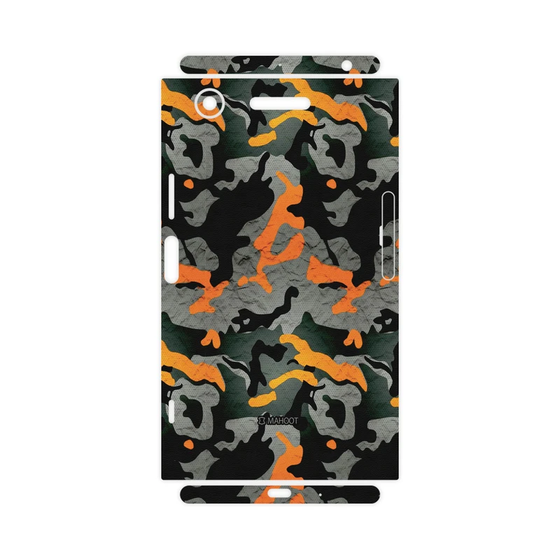 برچسب پوششی ماهوت مدل Autumn-Army-FullSkin مناسب برای گوشی موبایل سونی Xperia XZ1