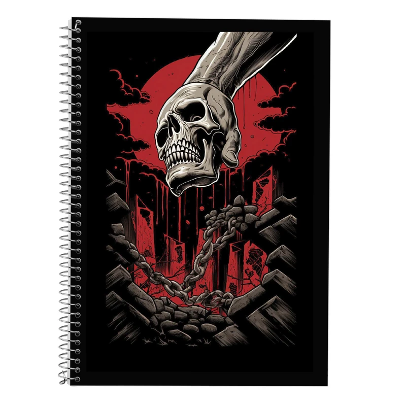 دفتر زبان 50 برگ مدوپد مدل سه خط طرح تایتان Titan کد DF11928