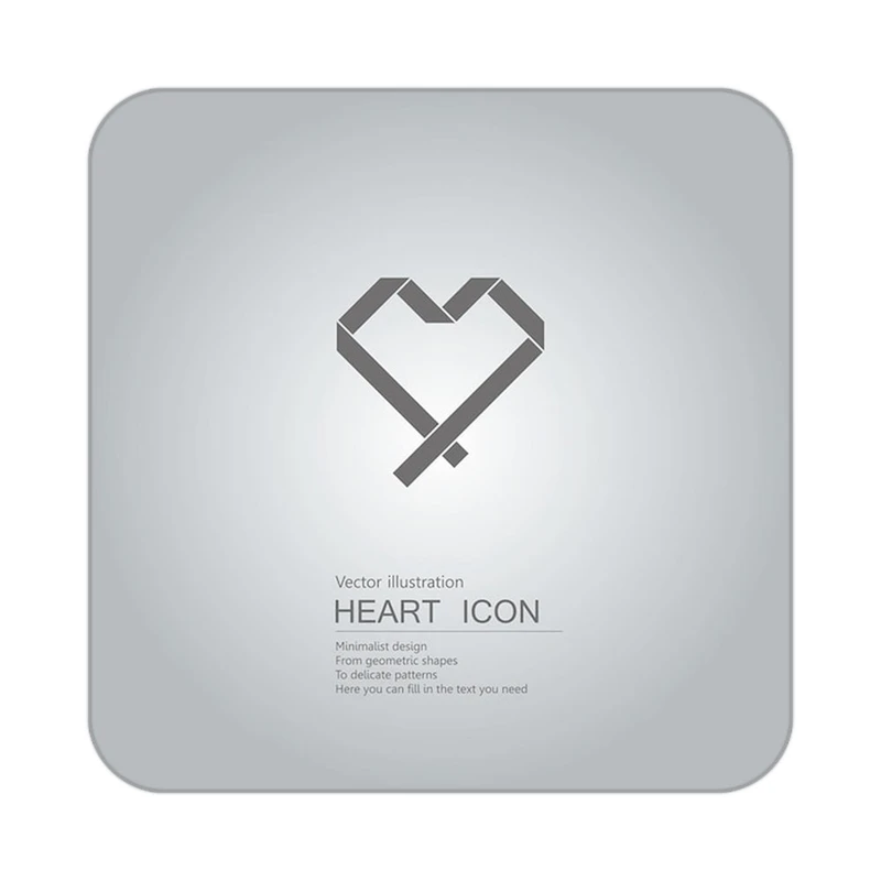 زیر لیوانی کاکتی طرح عاشقانه مدل mp40842