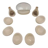 مجموعه ظروف هفت سین 10 پارچه مدل مینیمال