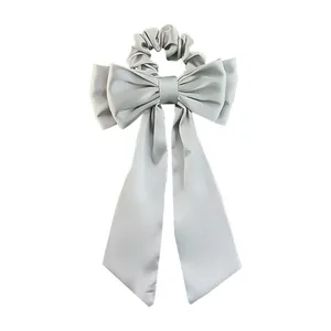 کش مو زنانه مدل ساتن پاپیون دوبل کد 925