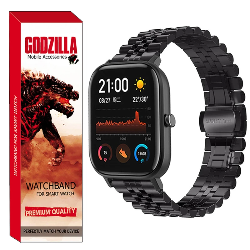 بند گودزیلا مدل 5BID مناسب برای ساعت هوشمند امیزفیت Bip S / Bip Lite