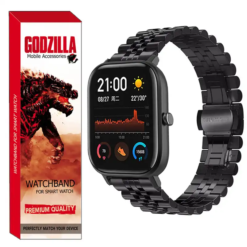 بند گودزیلا مدل 5BID مناسب برای ساعت هوشمند هایلو GST Lite