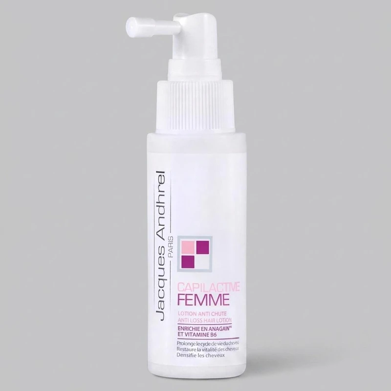 لوسیون ضد ریزش مو خانمها ژاک آندرل پاریس مدل CAPILACTIVE FEMME حجم 60 میلی گرم