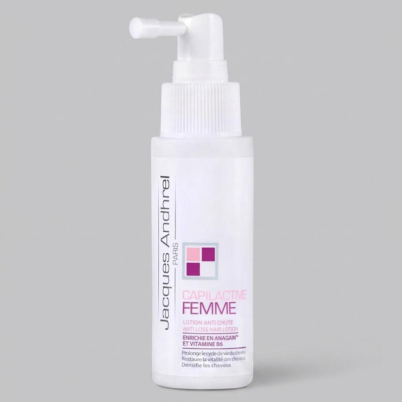 لوسیون ضد ریزش مو خانمها ژاک آندرل پاریس مدل CAPILACTIVE FEMME حجم 60 میلی گرم