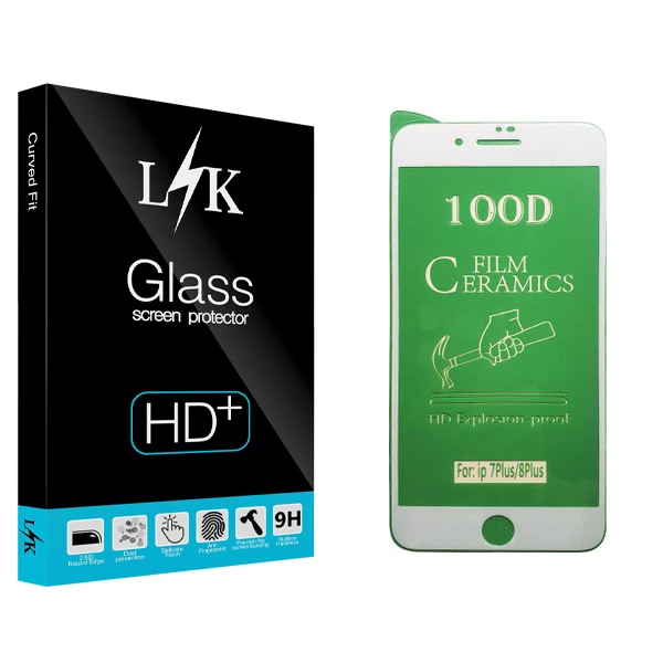 محافظ صفحه نمایش ال کی مدل +LITE مناسب برای گوشی موبایل اپل iPhone 7 Plus