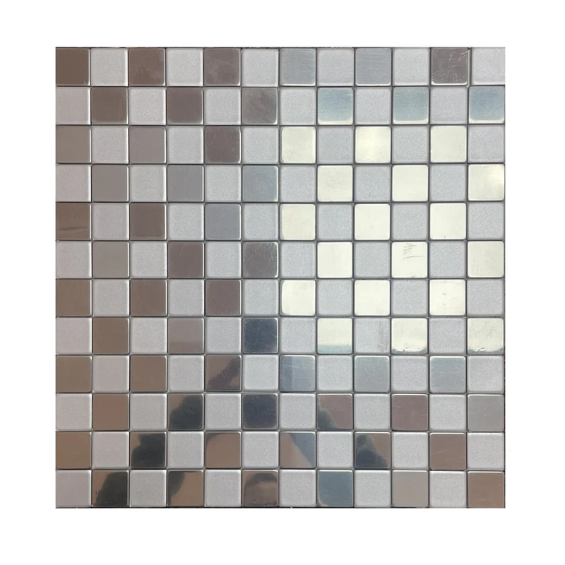 دیوارپوش مدل تایل بین کابینتی پشت چسبدار کد 20550 بسته 11 عددی 