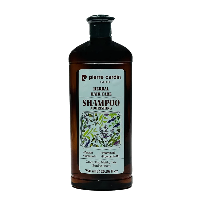 شامپو مو پیر کاردین مدل HERBAL 003 مناسب برای انواع مو حجم 750 میلی لیتر