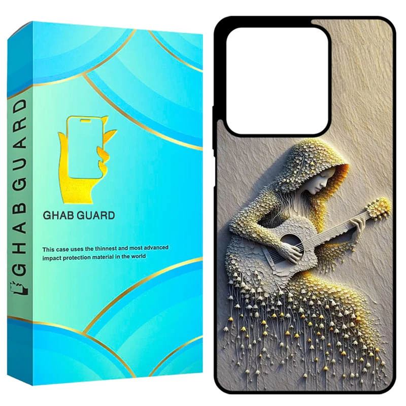 کاور قاب گارد طرح دخترانه مدل GCHPN134 مناسب برای گوشی موبایل شیائومی Redmi Note 13 4G