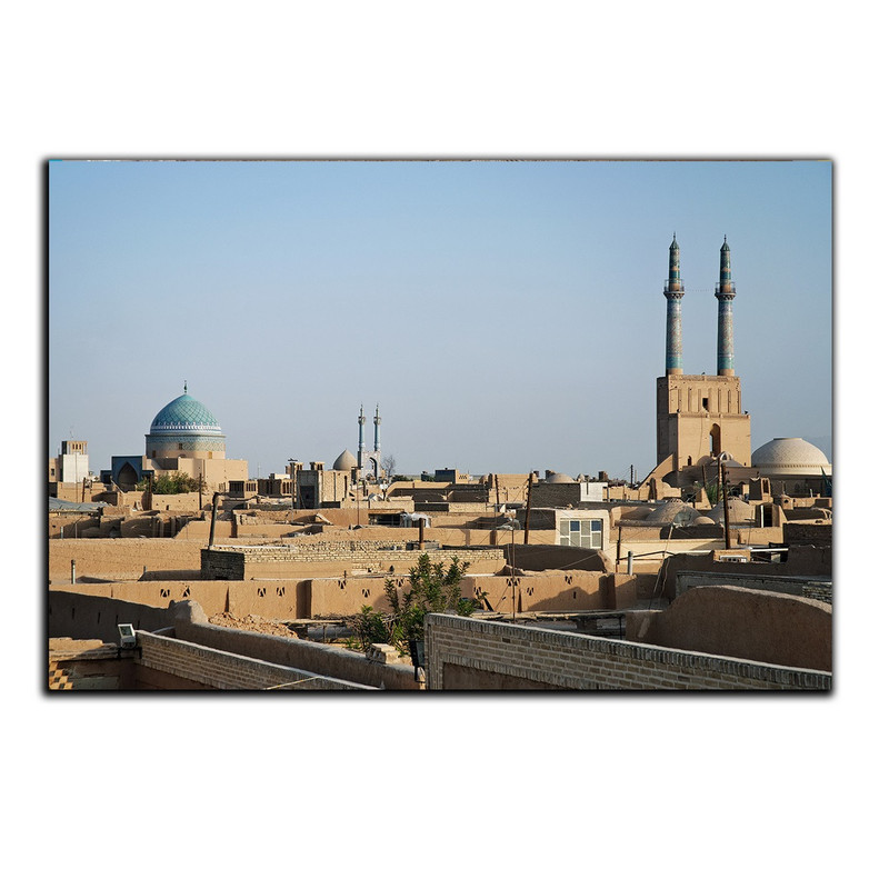تابلو شاسی بکلیت طرح منظره شهر یزد مدل SH-s645