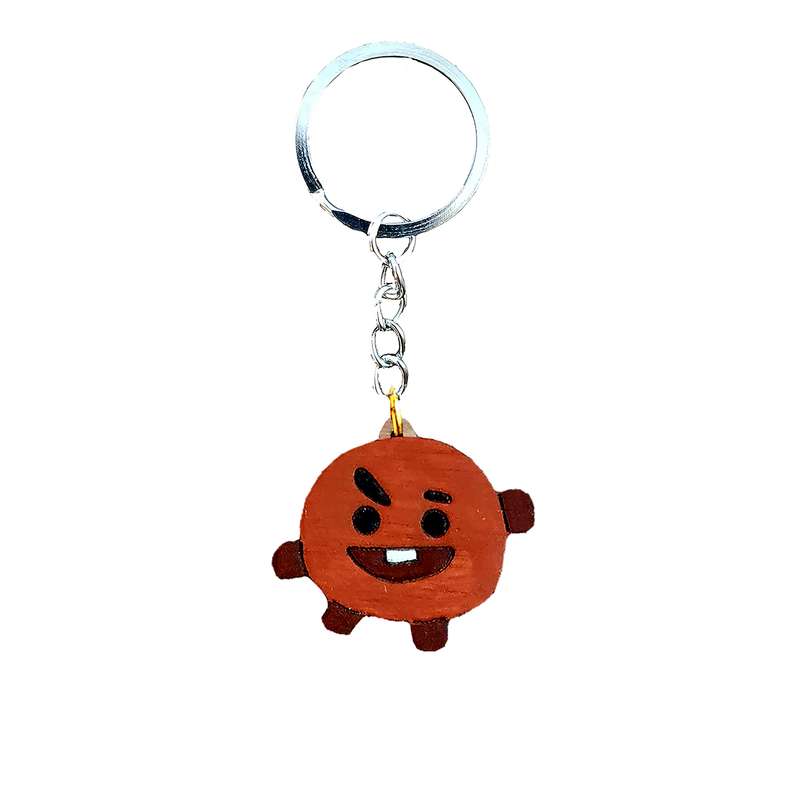 جاکلیدی دخترانه مدل بی تی اس کد bt21 Shooky