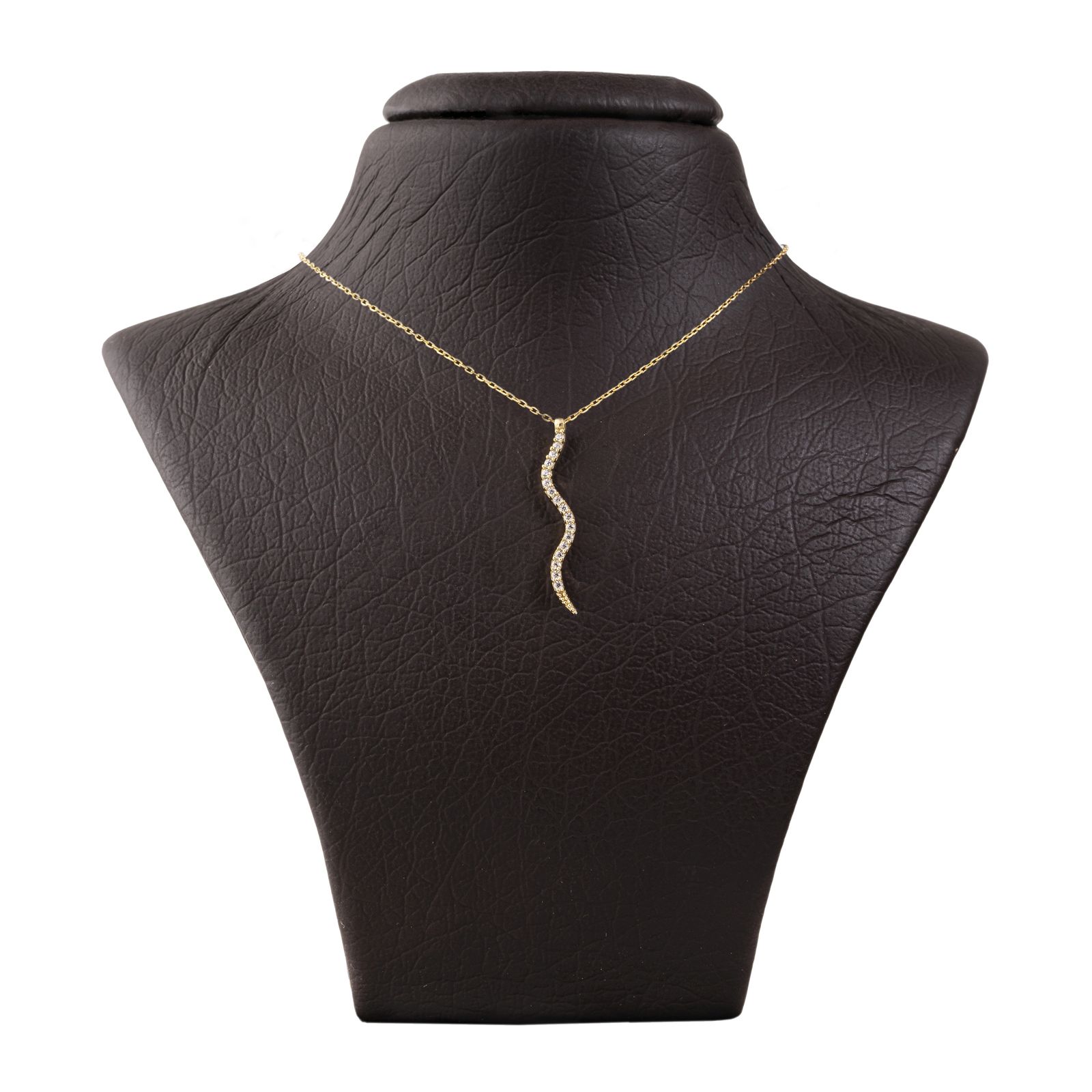 گردنبند طلا 18 عیار زنانه جواهری سون مدل 3339 -  - 1