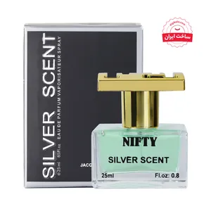 عطر جیبی مردانه نیفتی مدل سیلور سنت حجم 25 میلی لیتر 