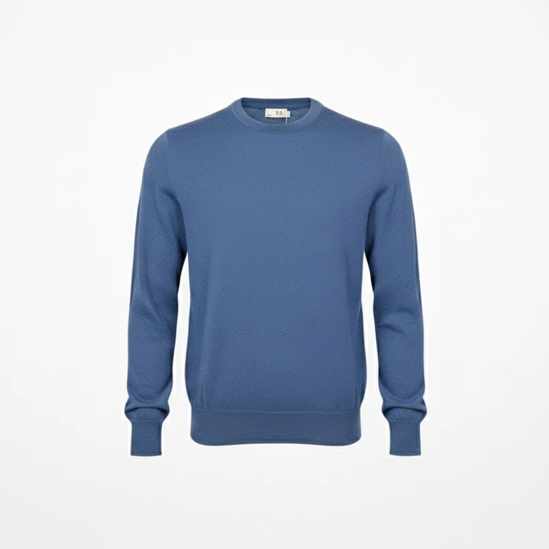 پلیور یقه گرد مردانه سی اند ای مدل 15002725