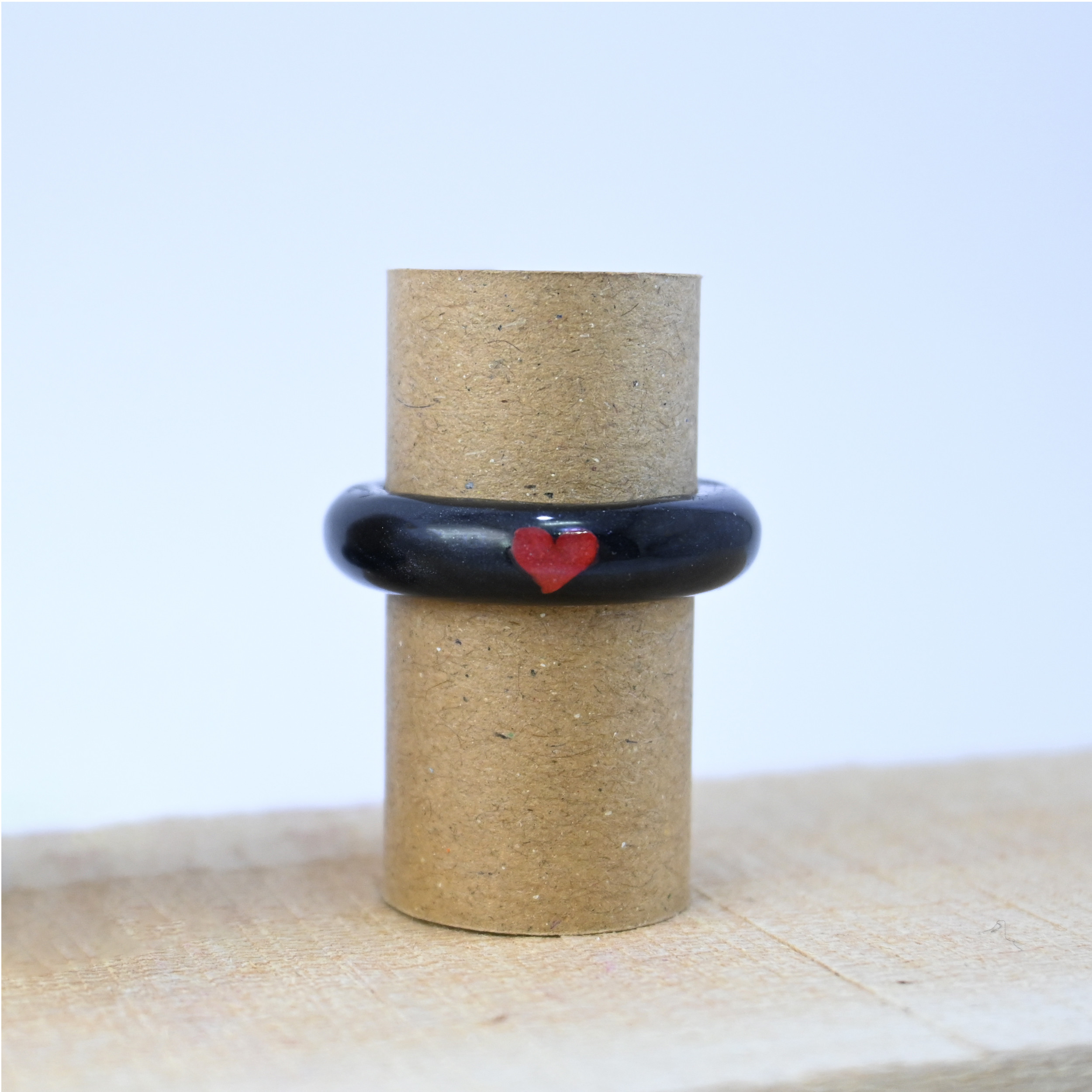 انگشتر مدل شب تاب قلب PRH_1001