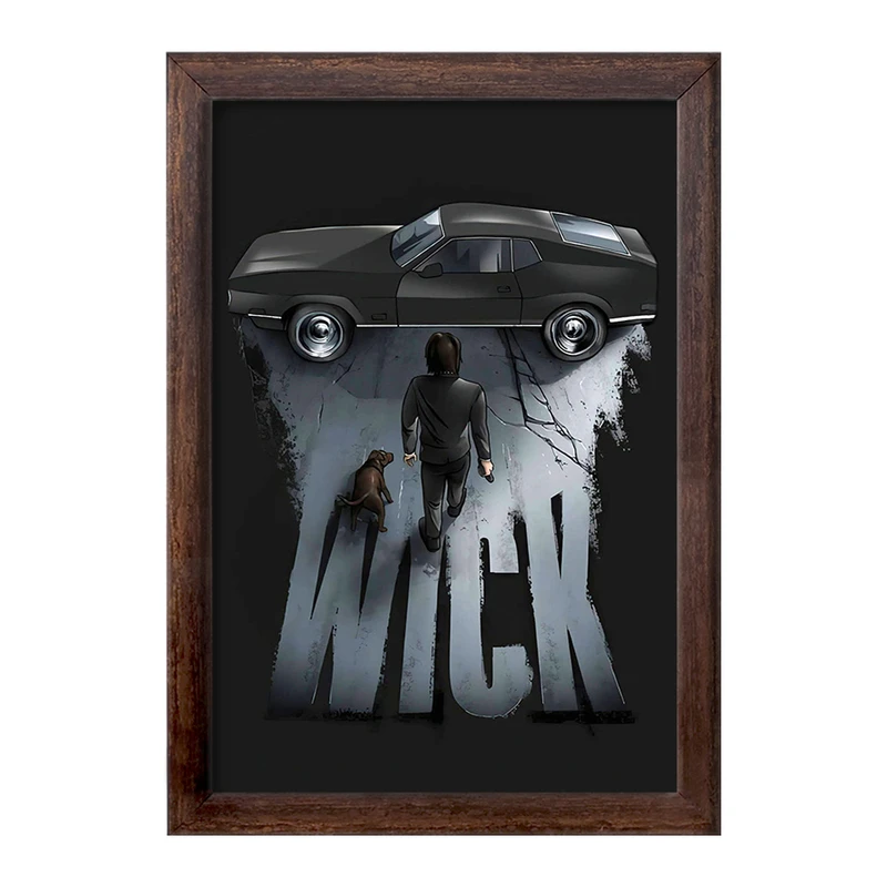 تابلو خندالو طرح جان ویک John Wick کد 28570