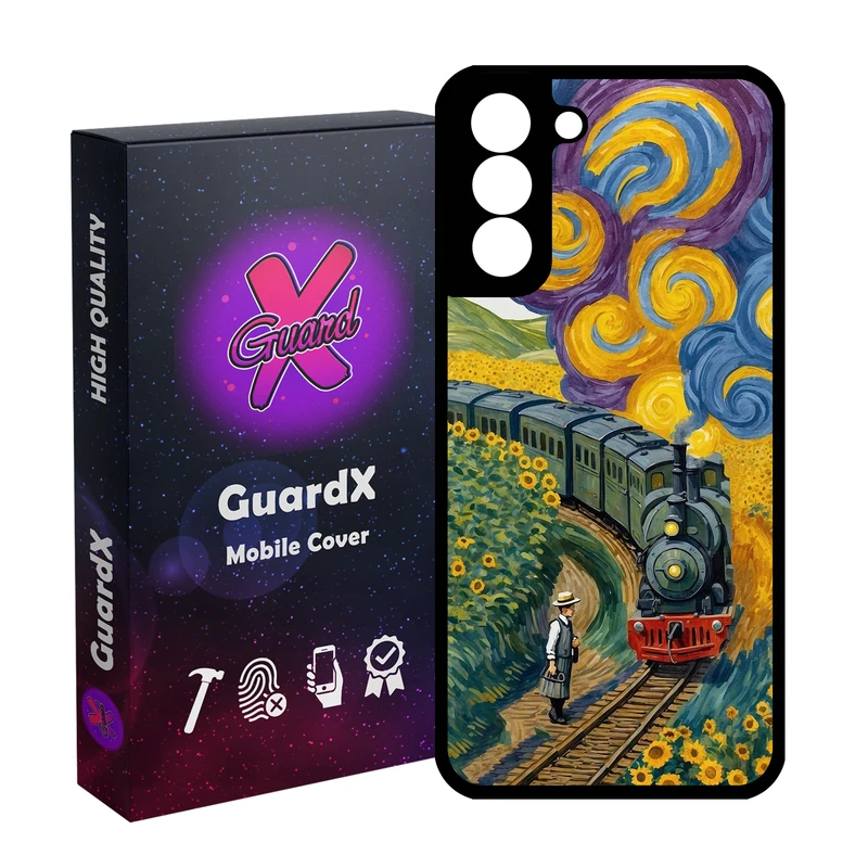 کاور گارد ایکس طرح قطار ونگوگ مدل 10947 مناسب برای گوشی موبایل سامسونگ Galaxy S21 FE
