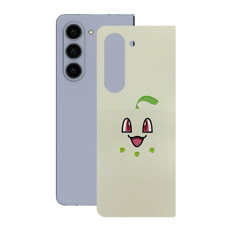 برچسب پوششی ریمکس مدل Leth طرح چیکوریتا پوکمون مناسب برای گوشی موبایل سامسونگ Galaxy Z Fold5
