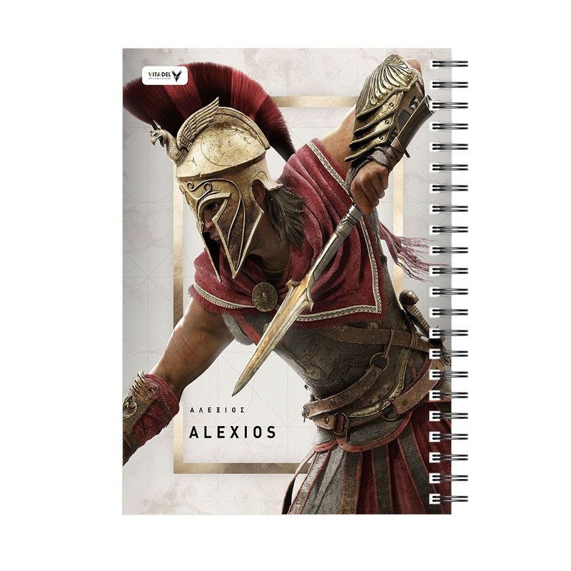 دفتر 120 برگ ویتادل طرح اساسین کرید مدل 2