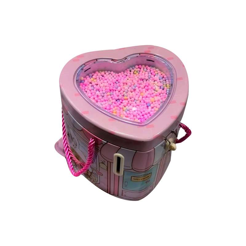 قلک مدل فلزی بند دار طرح قلبی دونه برفی