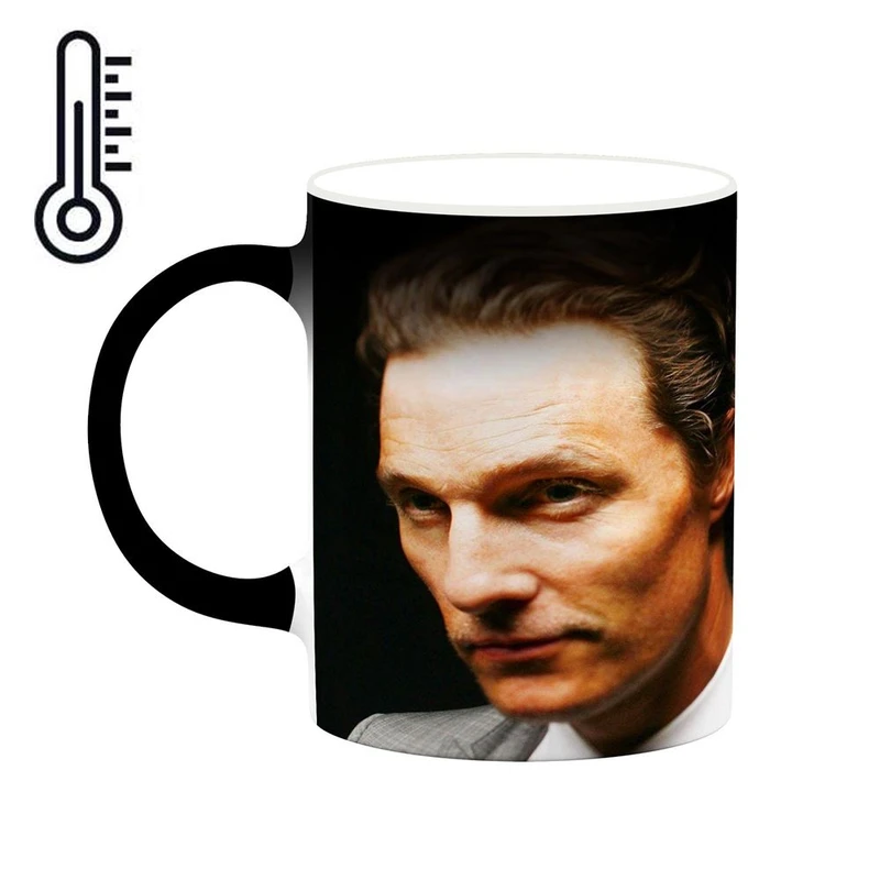 ماگ حرارتی کاکتی طرح Matthew McConaughey مدل mgh26892