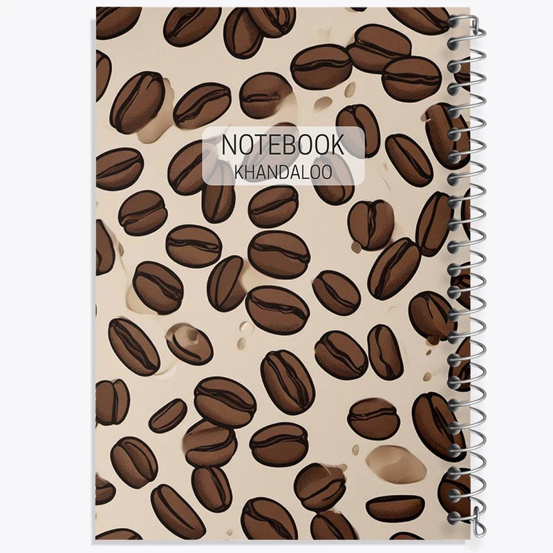 دفتر نقاشی 50 برگ خندالو طرح قهوه کد N608