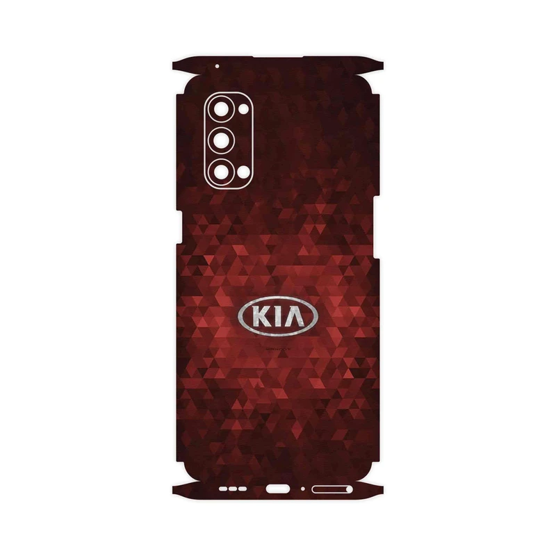 برچسب پوششی ماهوت مدل KIA_Logo-FullSkin مناسب برای گوشی موبایل اپو Reno4 Pro 5G